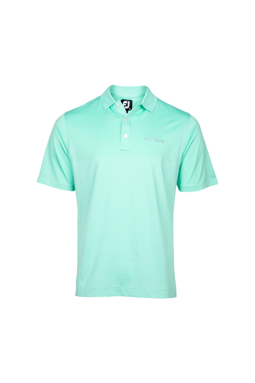 FootJoy Engineered Pin Stripe Lisle Green/White
