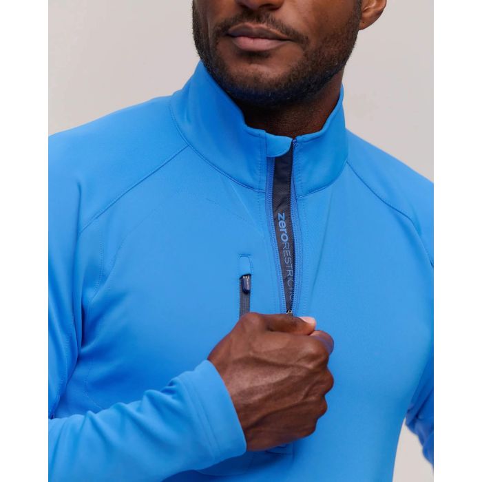 Zero Restriction Z500 1/4 Zip Pullover Dodger Blue